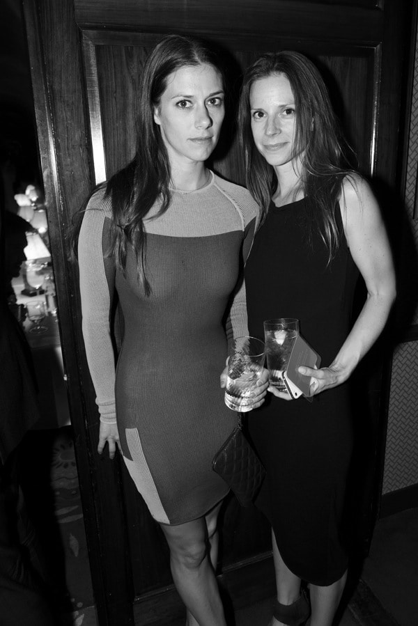 Sylvia Farago and Christina Hardy