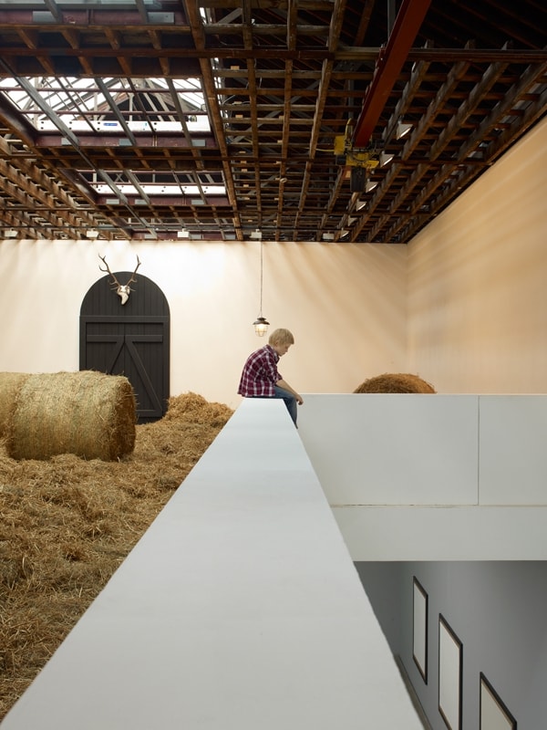 Installation View, Harvest, 2012 by Elmgreen &amp; Dragset