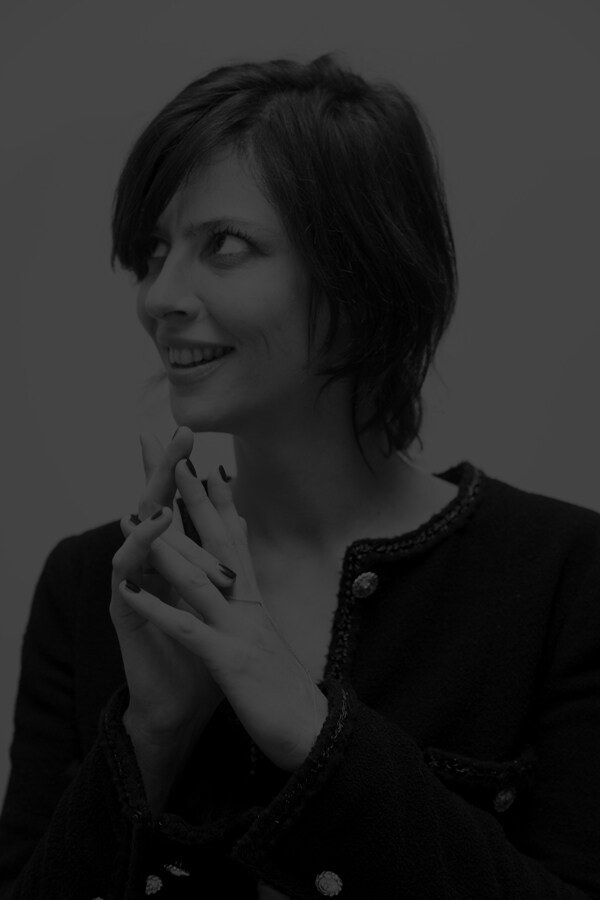 Anna Mouglalis at The Little Black Jacket Exhibition at Saat