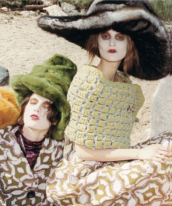 Marc Jacobs A/W12 featuring Marte Mei Van Haaster and Marie 