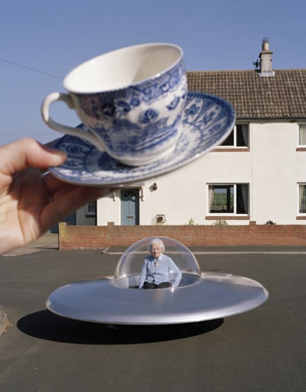 Mrs. Lishman &amp; Her Flying Saucer, Beale, Northumberland, 200