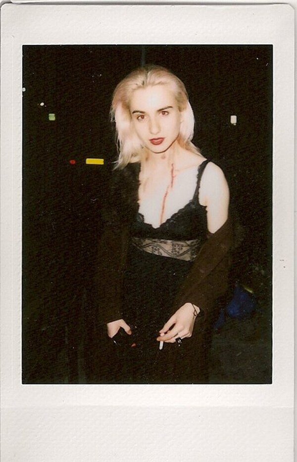 Columnist Isabella Burley as a vampire