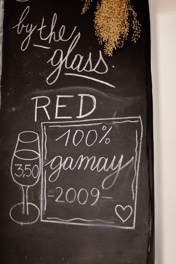 The day&#39;s by-the-glass selection