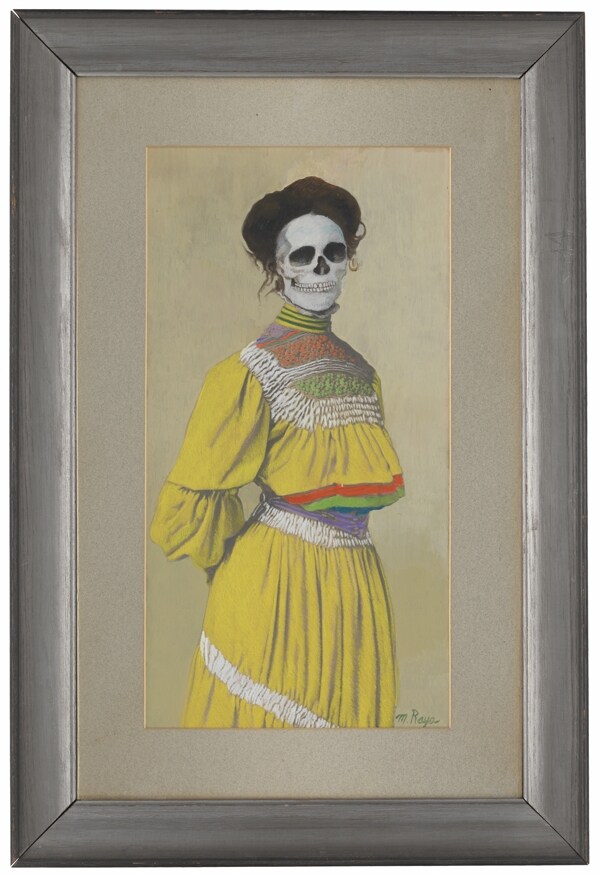 Marcos Raya, Untitled (Woman in Yellow Dress)