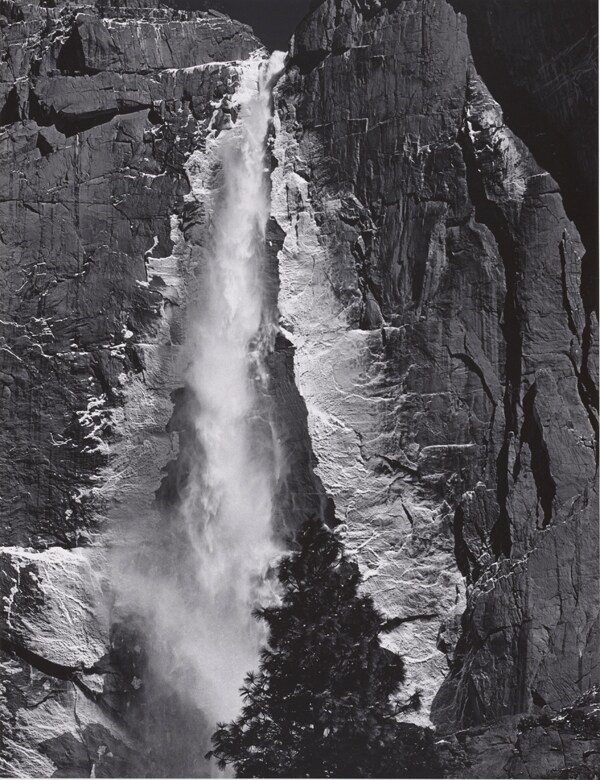 Upper Yosemite Fall, Yosemite Valley, circa 1960