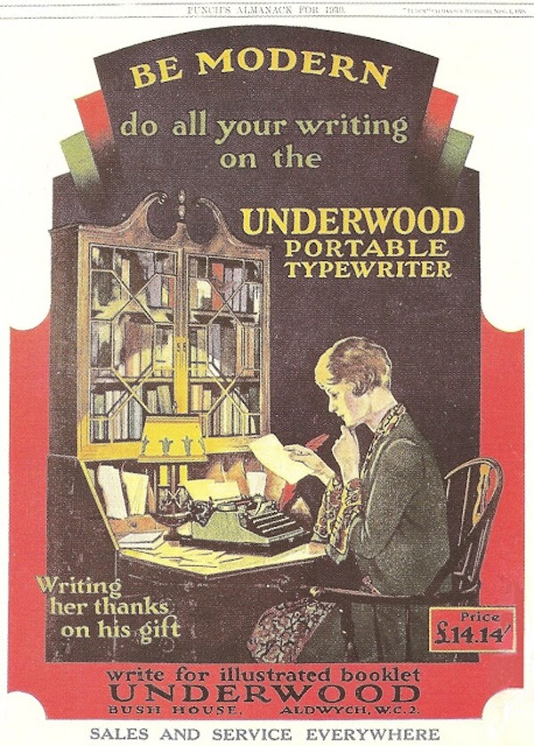 Underwood advert