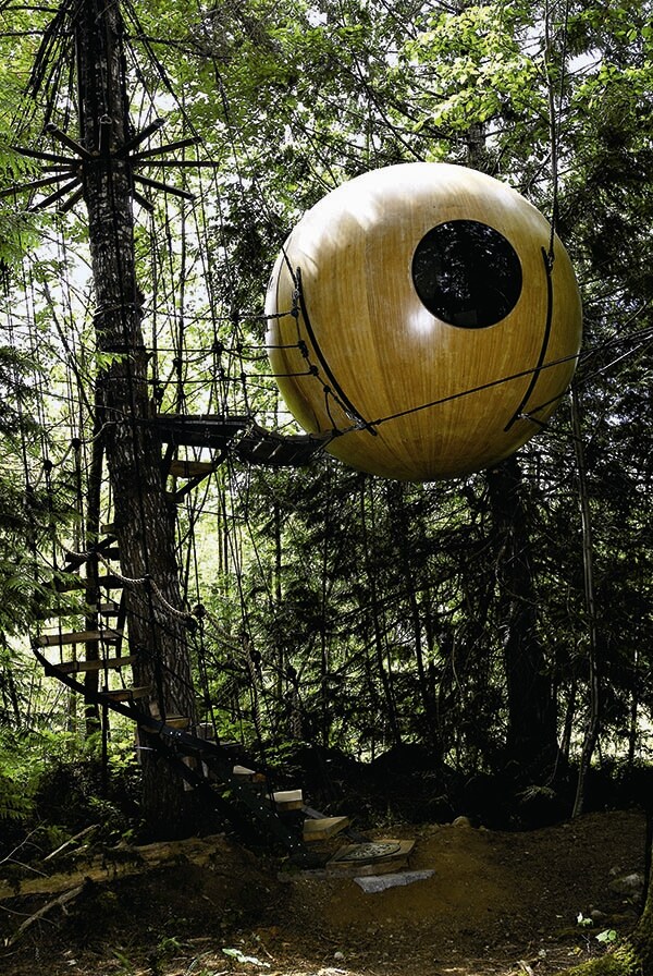 Tom Chudleigh, Free Spirit Spheres, Qualicum