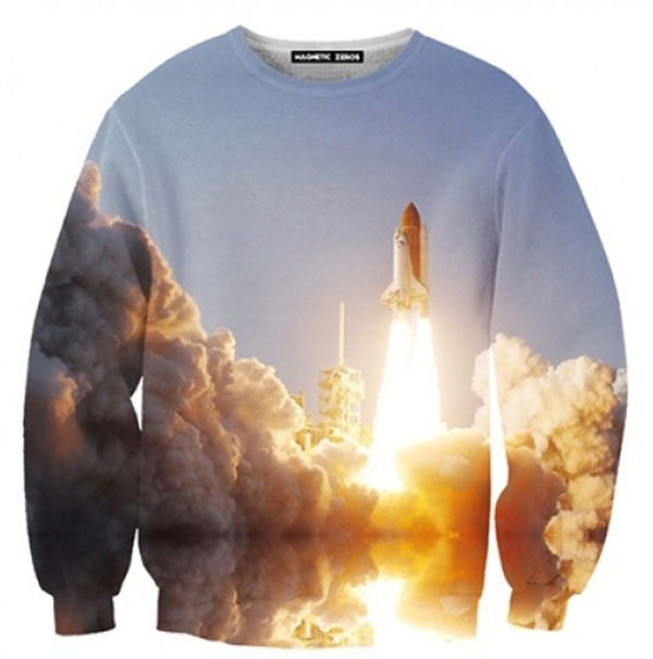 Space Shuttle Sweatshirt by super/collider