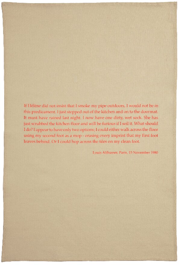 Philosophers Tea Towels – Louis Althusser