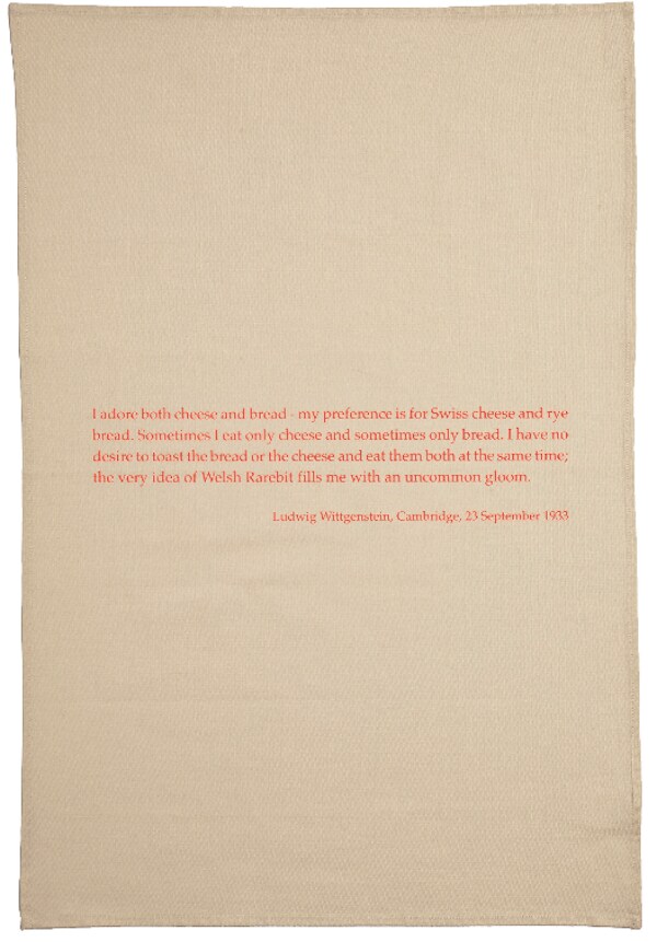 Philosophers Tea Towels – Ludwig Wittgenstein