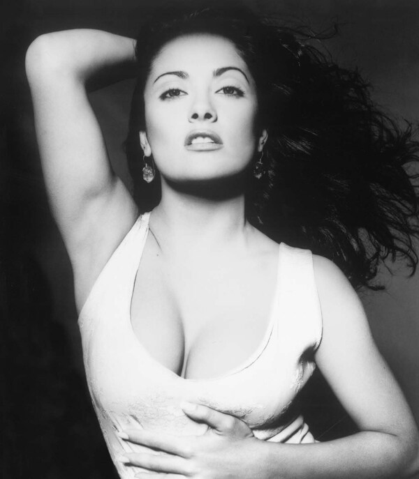 Salma Hayek by Michel Comte for Pomellato, 1994-5