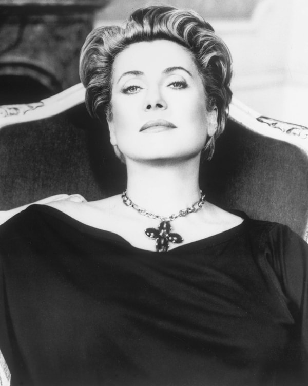 Catherine Deneuve by Michel Comte for Pomellato, 1994-5