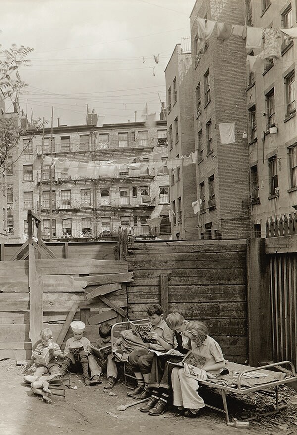 Children Reading Comics