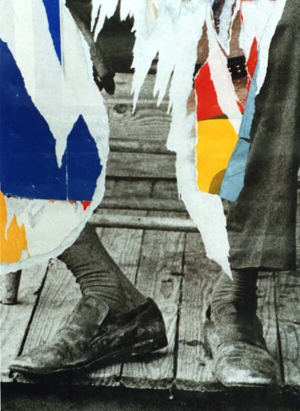 Dorthy Bohm, Torn Poster, London, 1997