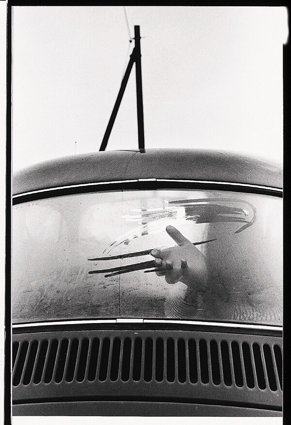 Paul Hill, Hand in Car, 1975