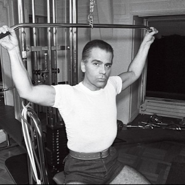 Sunday Shaping Up #karlagerfeld