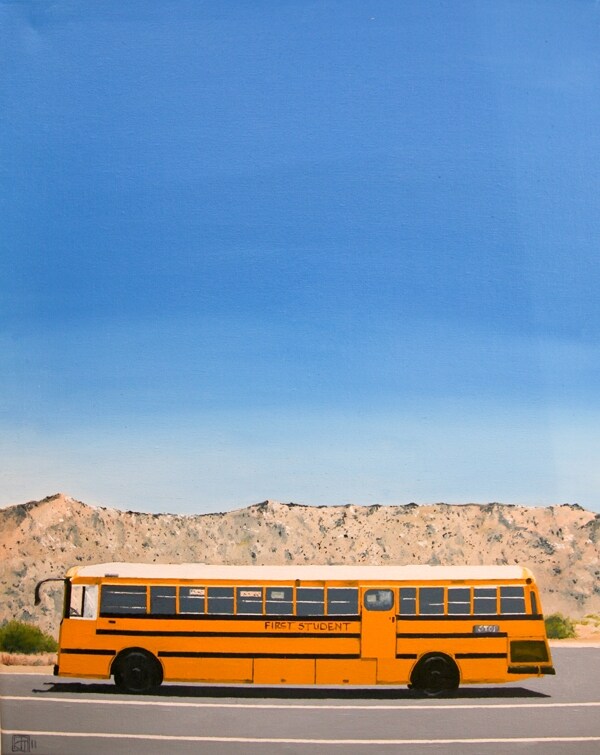 School Bus, Joshua Tree National Park, CA