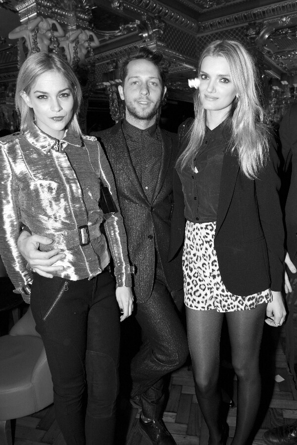 Leigh Lezark, Derek Blasberg and Lily Donaldson