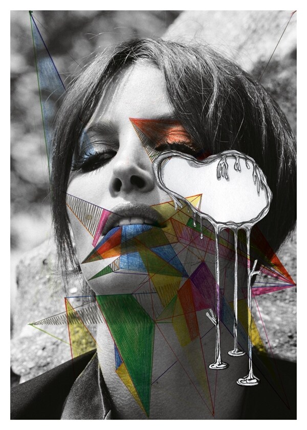 Balenciaga Spring / Summer 2002 invitation by M/M (Paris)