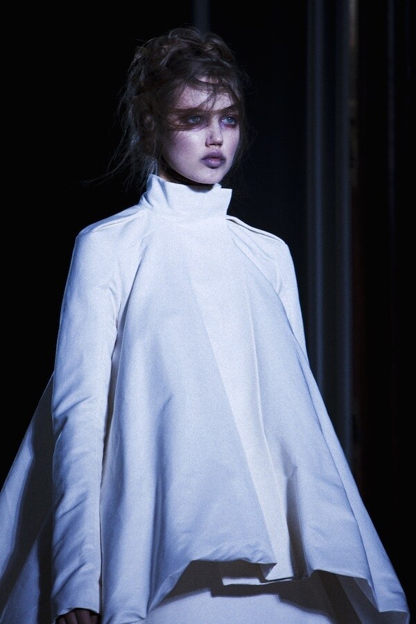 Lindsey Wixson at Gareth Pugh A/W13