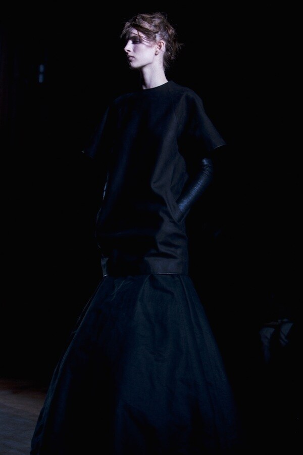 Ashleigh Good at Gareth Pugh A/W13