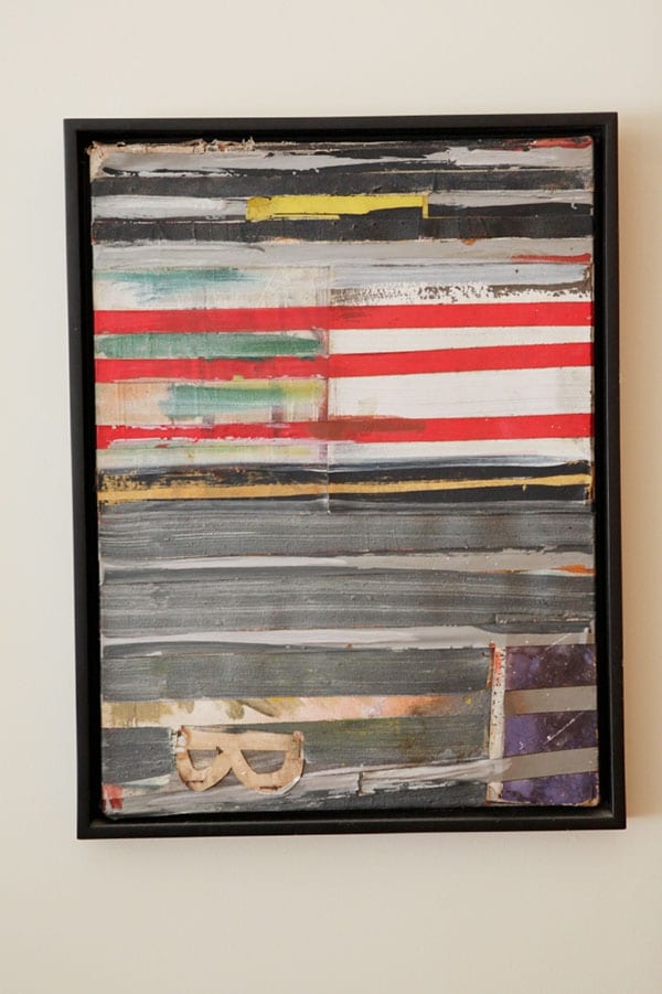 Artwork inside John Baldessari&#39;s home