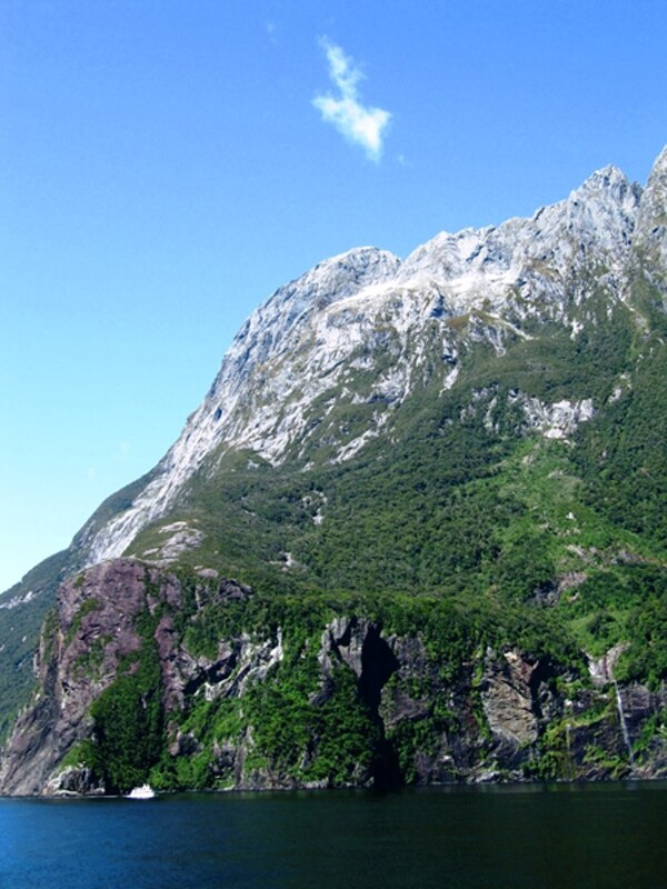 You Are Here over Milford Sound, New Zealand