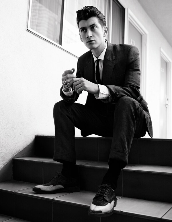 Alex Turner for Another Man S/S13