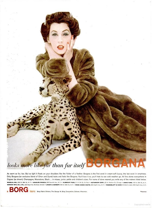 Borgana [faux fur], 1960s