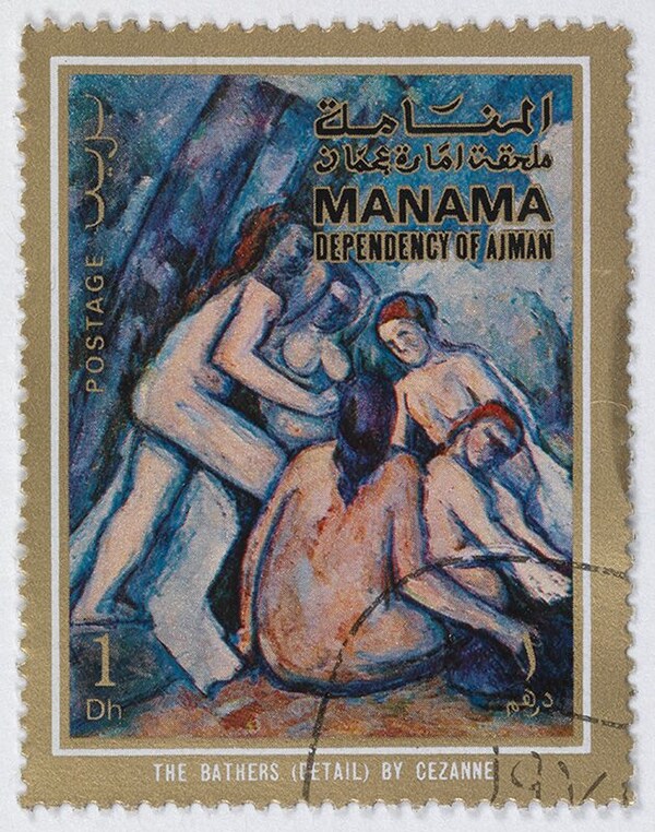 Hans-Peter Feldmann, Stamps: Paintings with nudes
