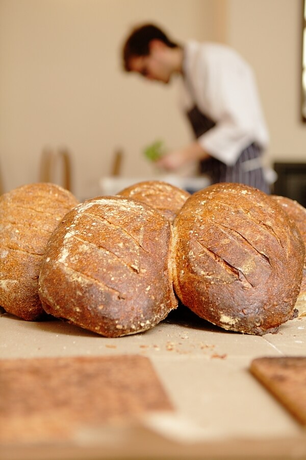 Homemade bread