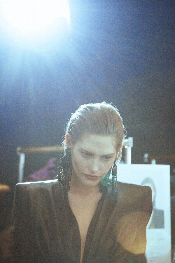 Catherine McNeil at Balmain