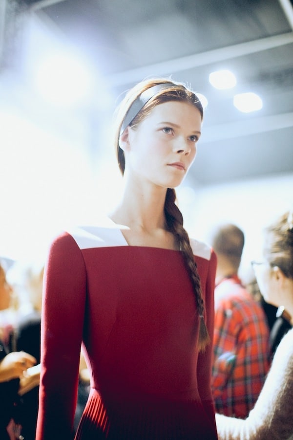 Irina K at Valentino