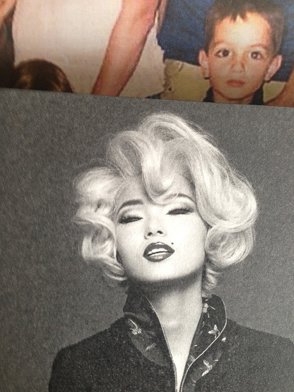 Xiao Wen in Karl Lagerfeld&#39;s Little Black Jacket Book