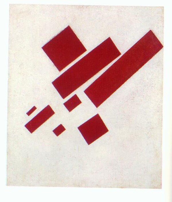 Kazimir Malevich, Suprematist Painting: Eight Red Rectangles