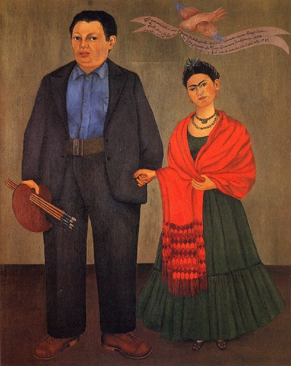 Frida Kahlo&#39;s Frieda and Diego Rivera, 1931Roy Lichtenstein&#39;