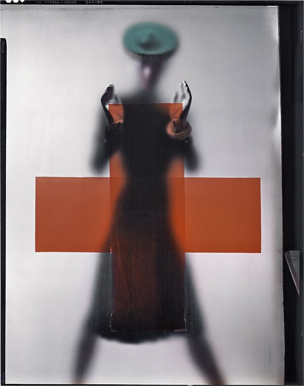 Support for the Red Cross for cover of American Vogue, March