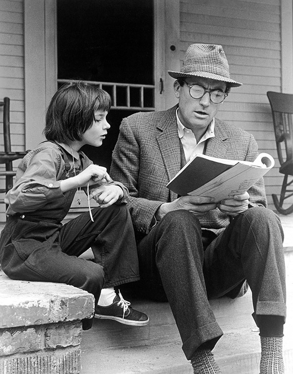 Atticus Finch, To Kill a Mockingbird, 1962
