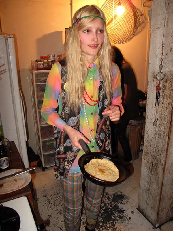 Iekeline Stange with pancake