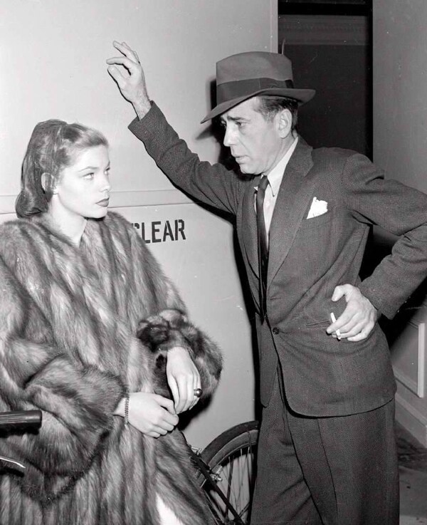 Lauren Bacall and Humphrey Bogart in &#39;The Big Sleep&#39;, 1946