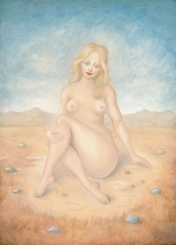 2 Lorena Lohr Blonde Desert Nude