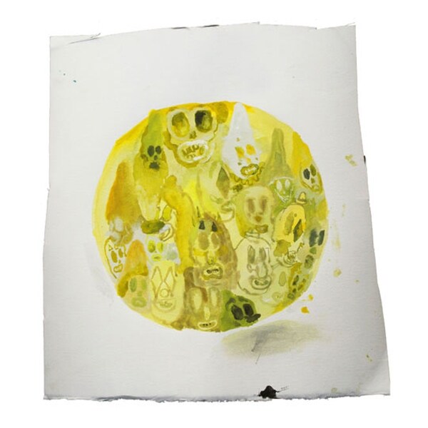 Earth By by Allison Schulnik