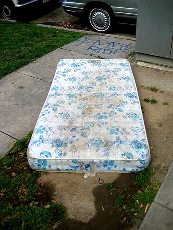 Found mattress, collection inspiration for Thakoon S/S11