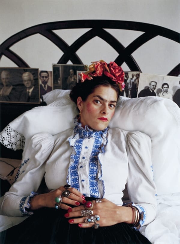 Tracey Emin as Frida Kahlo, London, 2000
