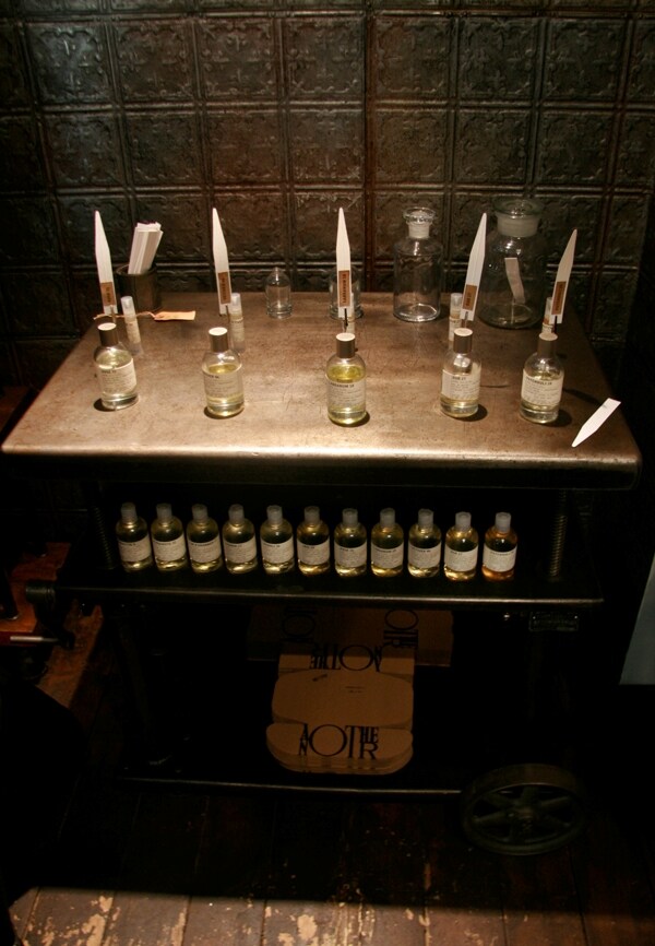 Display of scents included in Another 13