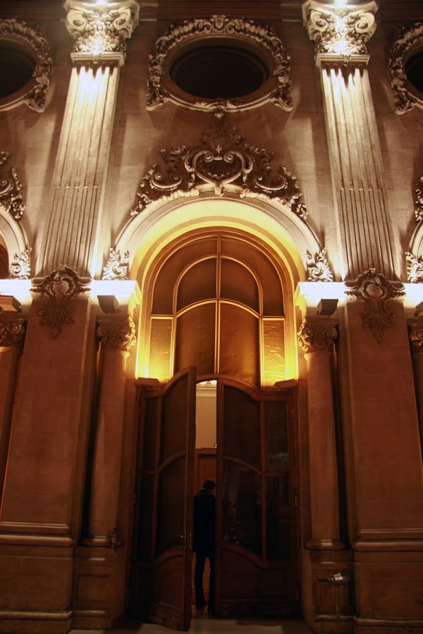 Rustaveli Theatre from the balcony