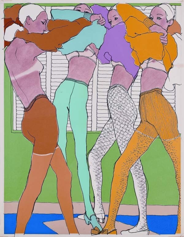 Antonio, Lingerie, Elle France, 1966