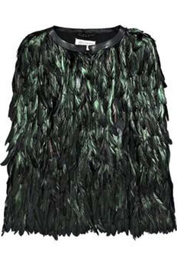 Peacock Feather Cape by Maison Martin Margiela