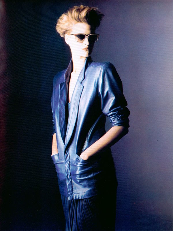 From the archive: Trussardi SS86 lookbook