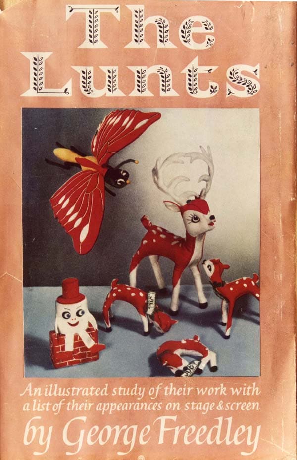 Defaced book jacket of &#39;The Lunts&#39; by George Freedley